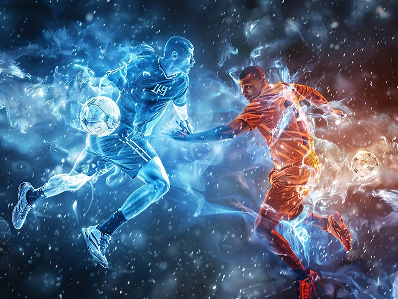 帽子戏法！拉菲尼亚接费尔明直塞起脚抽射，皮球折射进死角